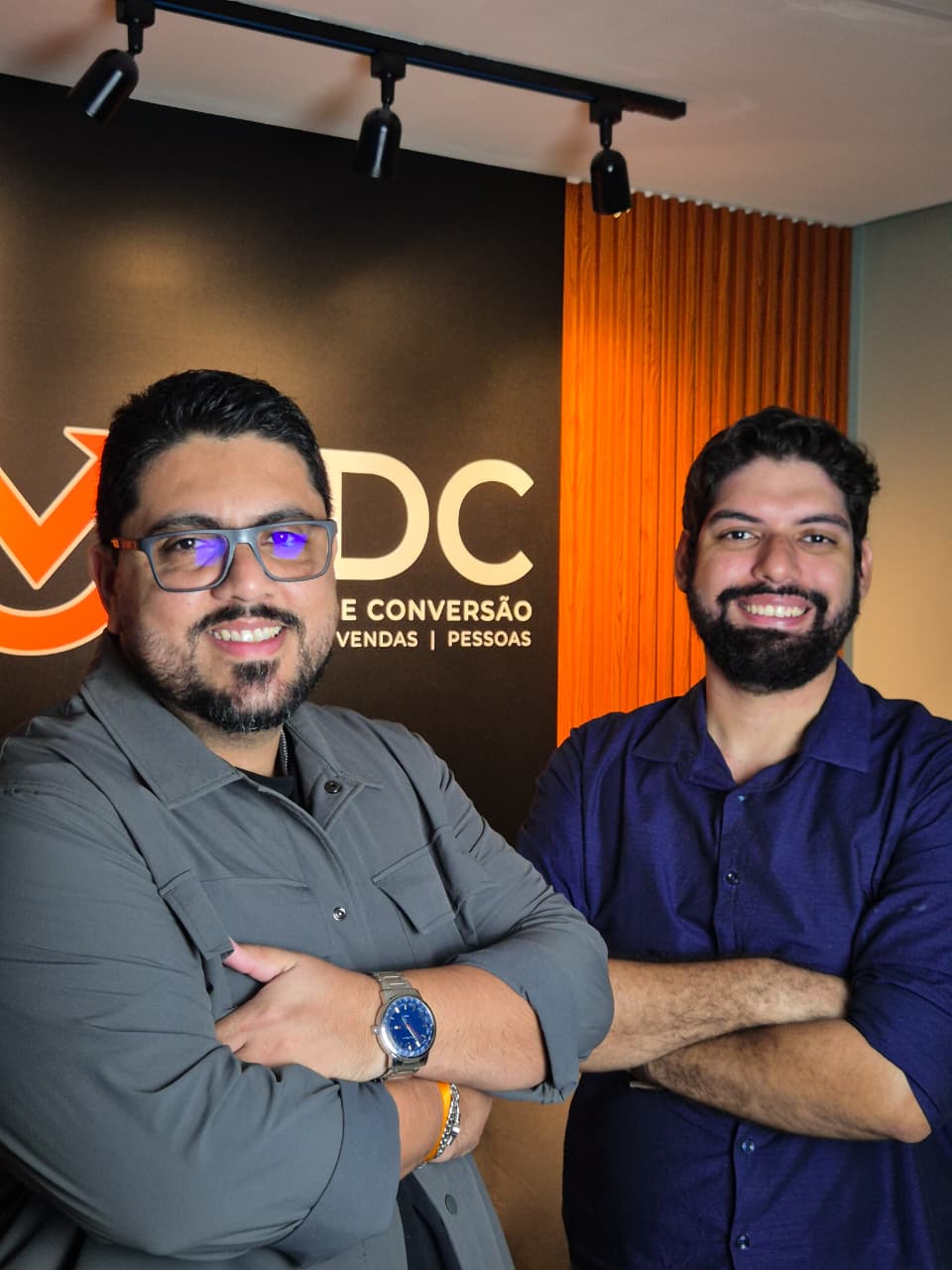 Eduardo Salgado e Lahire Cavalléro, sócios-fundadores da MDC Consultoria Comercial